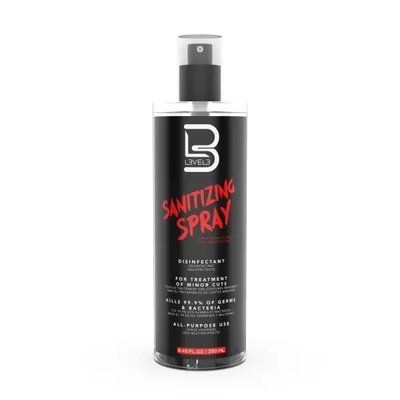 Спрей для дезинфекции поверхностей спиртовой Level3 Sanitizing Spray 250мл (10401019) 10401019 фото