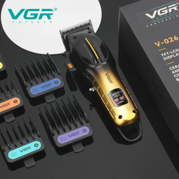 Професійна машинка для стрижки VGR Professional V-026 GOLD V-026 GOLD фото