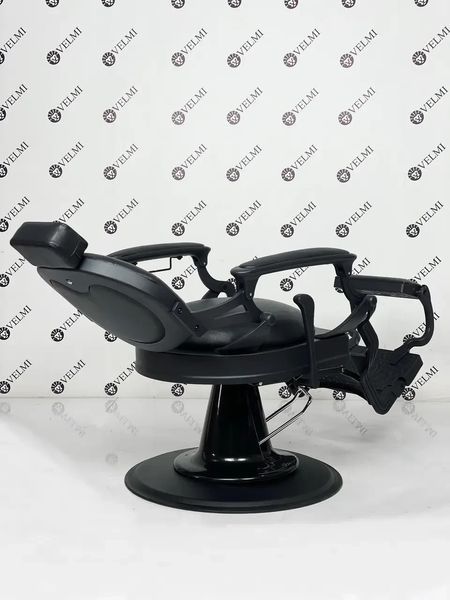 Чоловіче перукарське крісло Velmi Barber Cardinal Black VM08 VM08 фото