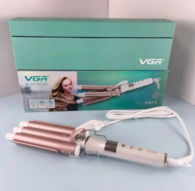 Потрійна плойка для волосся VGR Professional V-599 V-599 фото