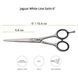 Ножиці для стрижки Jaguar White Line Satin прямі 6.0" (J-0360) J-0360 фото 2