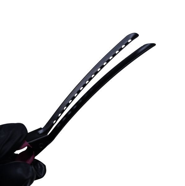 Набір металічних затискачів Termax Professional Evolution Black&Red, 12 шт (ES-1009-RD) ES-1009-RD фото