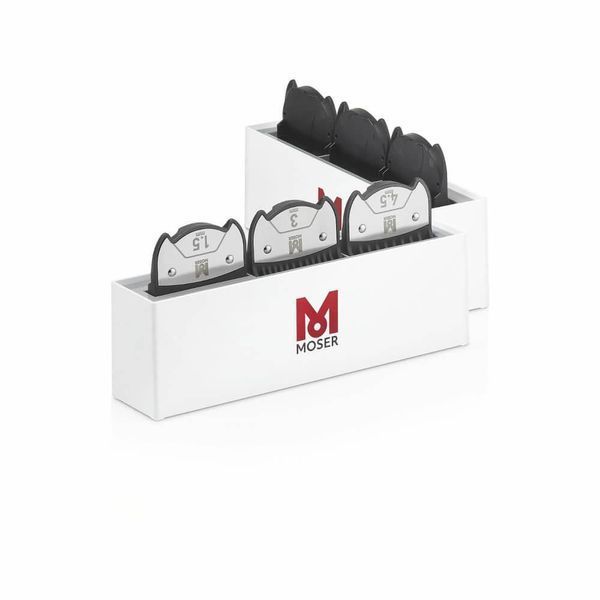 Набор насадок для машинок с подставкой Moser Magnetic Premium (1801-7000) 1801-7000 фото