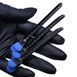 Набір металічних затискачів Termax Professional Evolution Black&Blue, 12 шт (ES-1009-BLU) ES-1009-BLU фото 4