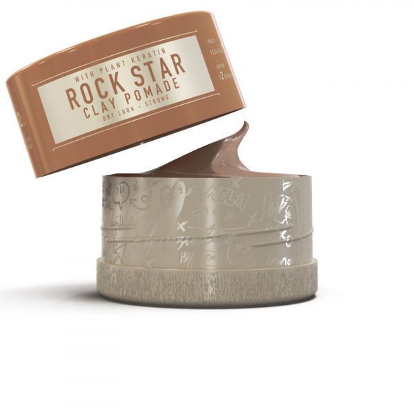 Матовая глина для укладки волос Immortal Infuse Rock Star Clay Pomade, 150мл (INF-101) INF-101 фото