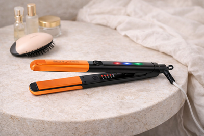 Выпрямитель для волос IPARAH High-Temp Professional Keratin Hair Straightener P-132Y ORANGE P-132Y фото