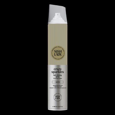 Спрей для блиску волосся NishLady Shining Spray 386ml 20101031 фото