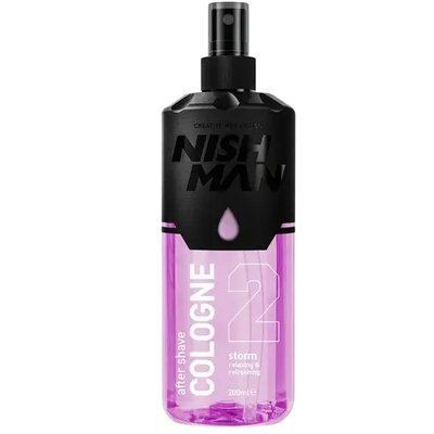 Одеколон после бритья Nishman №2 Storm After Shave Cologne, 200 мл 10202041 фото
