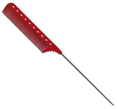 Гребінець з металевим хвостиком Y. S. Park YS-132 Red YS-132 Red фото