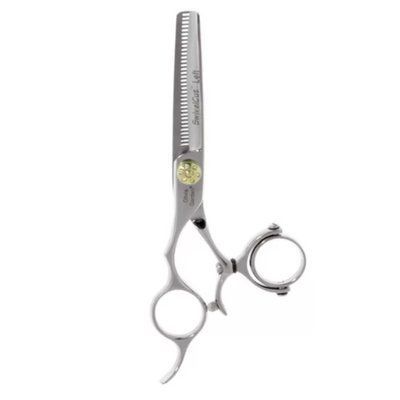 Філірувальні ножиці в чохлі для лівші Olivia Garden Swivelcut European Style 6,35" (SH-SW1PC-TL63E-BLP) SH-SW1PC-TL63E-BLP фото