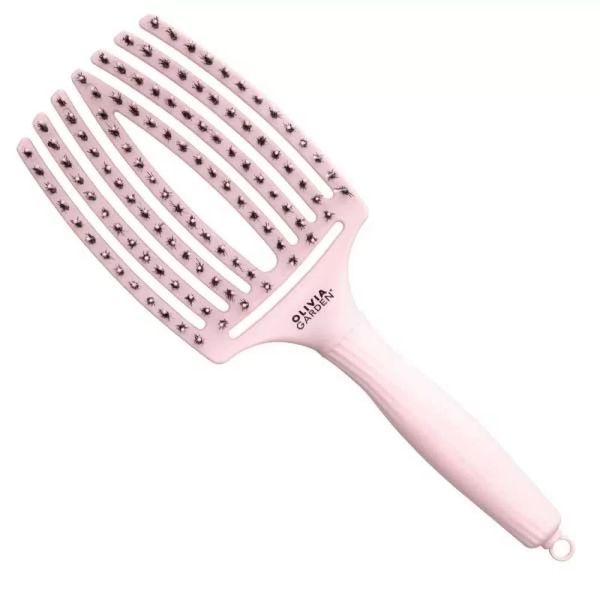 Щітка для волосся Olivia Garden Finger Brush Combo Large Pastel Pink (ID1686) ID1686 фото