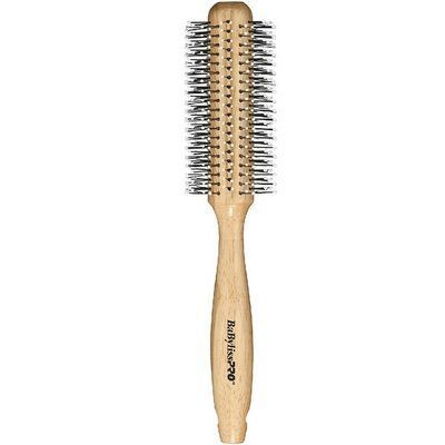 Брашинг для волос деревянный Babyliss Pro Wooden Brush 25 мм BABWB25E BABWB25E фото