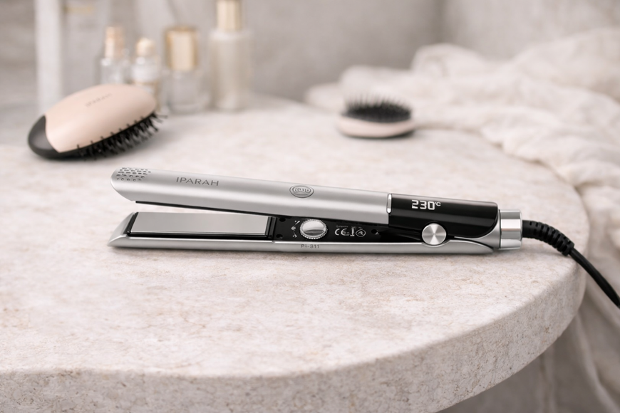 Выпрямитель для волос IPARAH Professional Hair Straightener Flat Iron Fast Heat Ceramic Plate P-130 P-130 фото