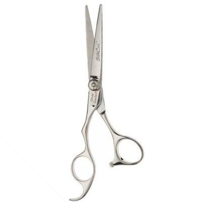 Прямі ножиці для стрижки для лівші Olivia Garden Silk Cut, 5.75'' (SH-SC1PC-CL575-BOX) SH-SC1PC-CL575-BOX фото