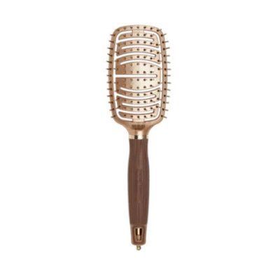 Щітка для волосся Olivia Garden Care Flex Nylon Gold&Brown (ID2072) ID2072 фото