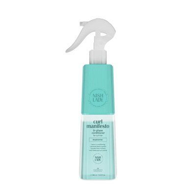 Двофазний кондиціонер-спрей для кучерявого волосся NishLady Curl Manifesto Conditioner 386ml 20106001 фото