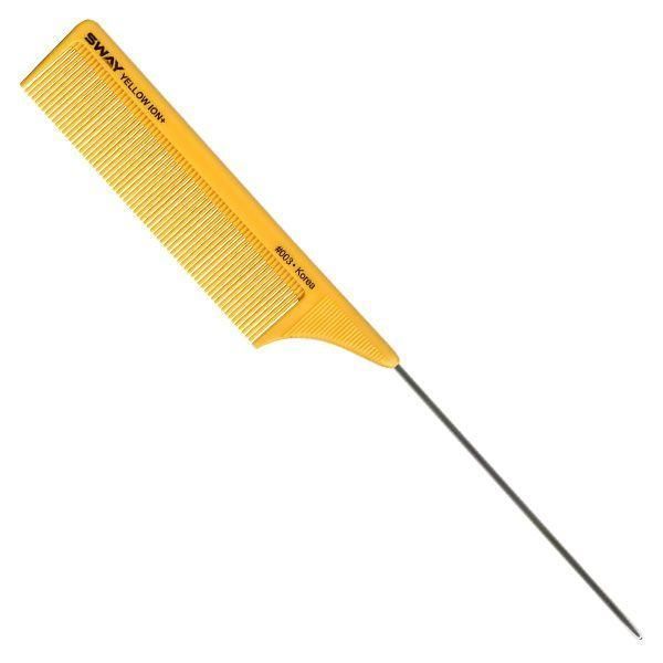 Парикмахерская расческа Sway Yellow ion+ 003 130 003 130 003 фото