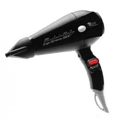 Фен для волос Tico Professional Ergo Stratos Ion Black 100003IONBK 100003IONBK фото