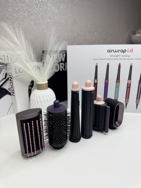 Стайлер для волосся Hairtools HS08 Airwrap Straight & Wavy Jasper Plum 6 насадок HS08-SW фото