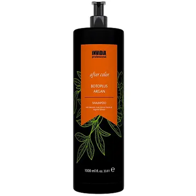 Шампунь для фарбованого волосся Invidia Botoplus Argan Shampoo з аргановою олією, 1000 мл 908-01 фото