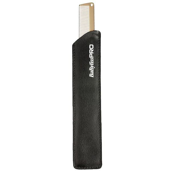 Гребінець для волосся BaByliss PRO Gold Metal Comb M3842E M3842E фото