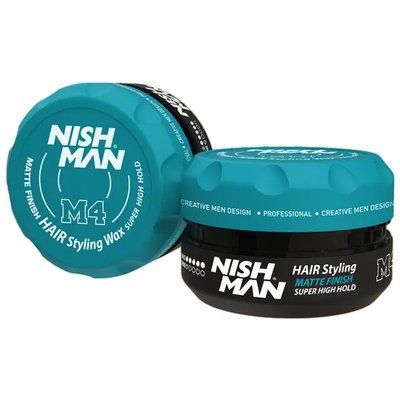 Матовая помада для укладки волос Nishman Matte Pomade М4, 100 мл (10704062) 10704062 фото