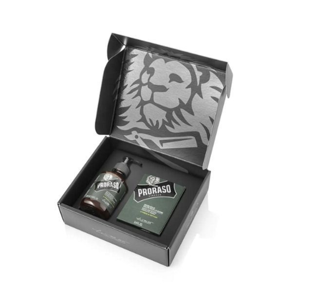 Подарочный набор по уходу за бородой Proraso Duo Pack Cypress & Vetyver (Beard Balm + Shampoo) 11001011 фото