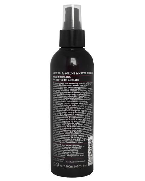 Спрей для волос Dapper Dan Sea Salt Spray Matte Finish 200 мл 10705004 фото