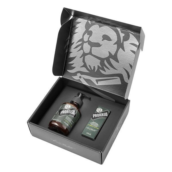 Подарочный набор по уходу за бородой Proraso Duo Pack Cypress & Vetiver 11001014 фото
