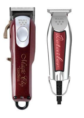 Набор для стрижки Wahl Combo 5 star (MagicClip Cordless + Detailer Wide) 8148-0100 фото
