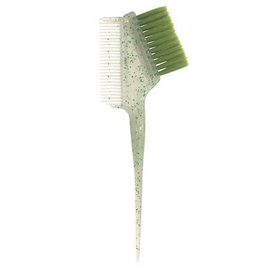Кисточка с расческой для крашения Estet Professional Transparent Green (ES-1020-TG) ES-1020-TG фото