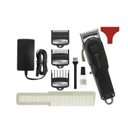 Набор для стрижки Wahl Combo 5 star (Senior Cordless+ Detailer Black) 08504-2316H +08081-026H фото