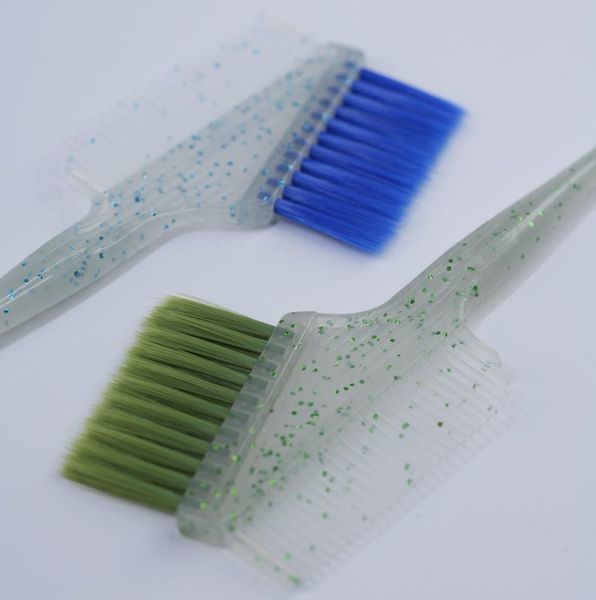 Кисточка с расческой для крашения Estet Professional Transparent Green (ES-1020-TG) ES-1020-TG фото