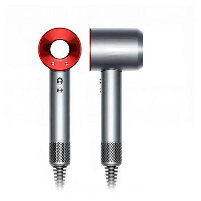 Фен для волосся Hairtools HD07 Supersonic Red/Nickel 5 насадок HD07-RN фото