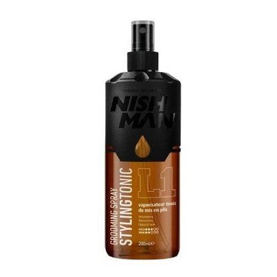 Спрей для укладки волос Nishman Hair Grooming Spray Tonic L1, 200мл (10705009) 10705009 фото