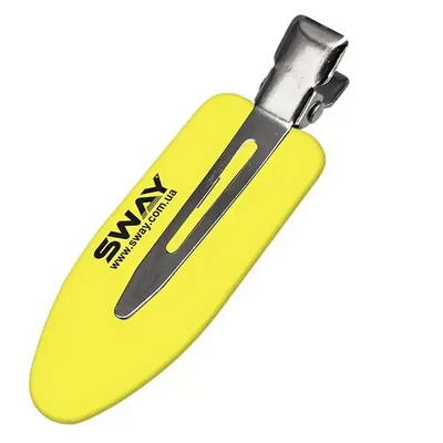 Затискач для волосся Sway Yellow 4 шт. 116 006 YEL 116 006 YEL фото