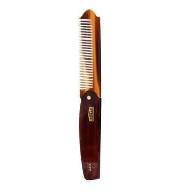 Гребень для волос Uppercut Deluxe CT7 Tortoise Flip Comb 817891020129 фото