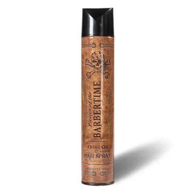 Спрей для укладки волос с оливковым маслом Barbertime Hair Spray Shine Olive Oil 400 мл 8682815651145 Olive фото