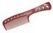 Гребень с ручкой Y.S. Park YS-601 Red YS-601 Red фото 2